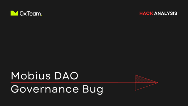 Mobius DAO Governance Bug: Over-Minting and Broken Separation