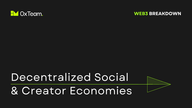Decentralized Social & Creator Economies: Web3’s Next Creative Frontier